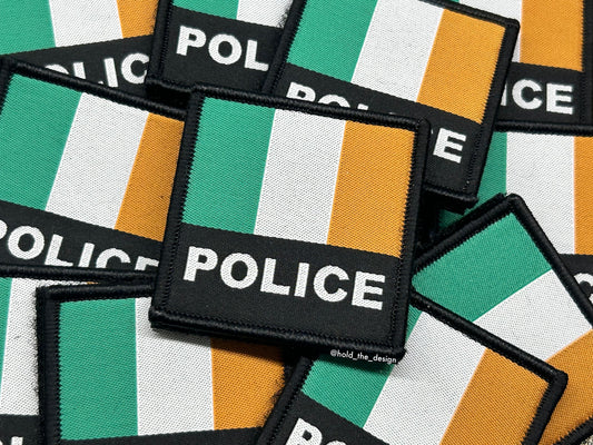 Ireland Flag Police 5x5cm - Colour