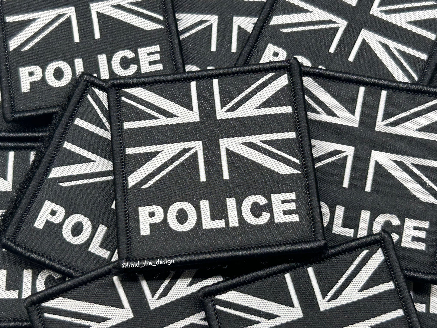 UK Flag Police - Grey