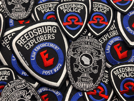 Reedsburg Police Set, Wisconsin, USA