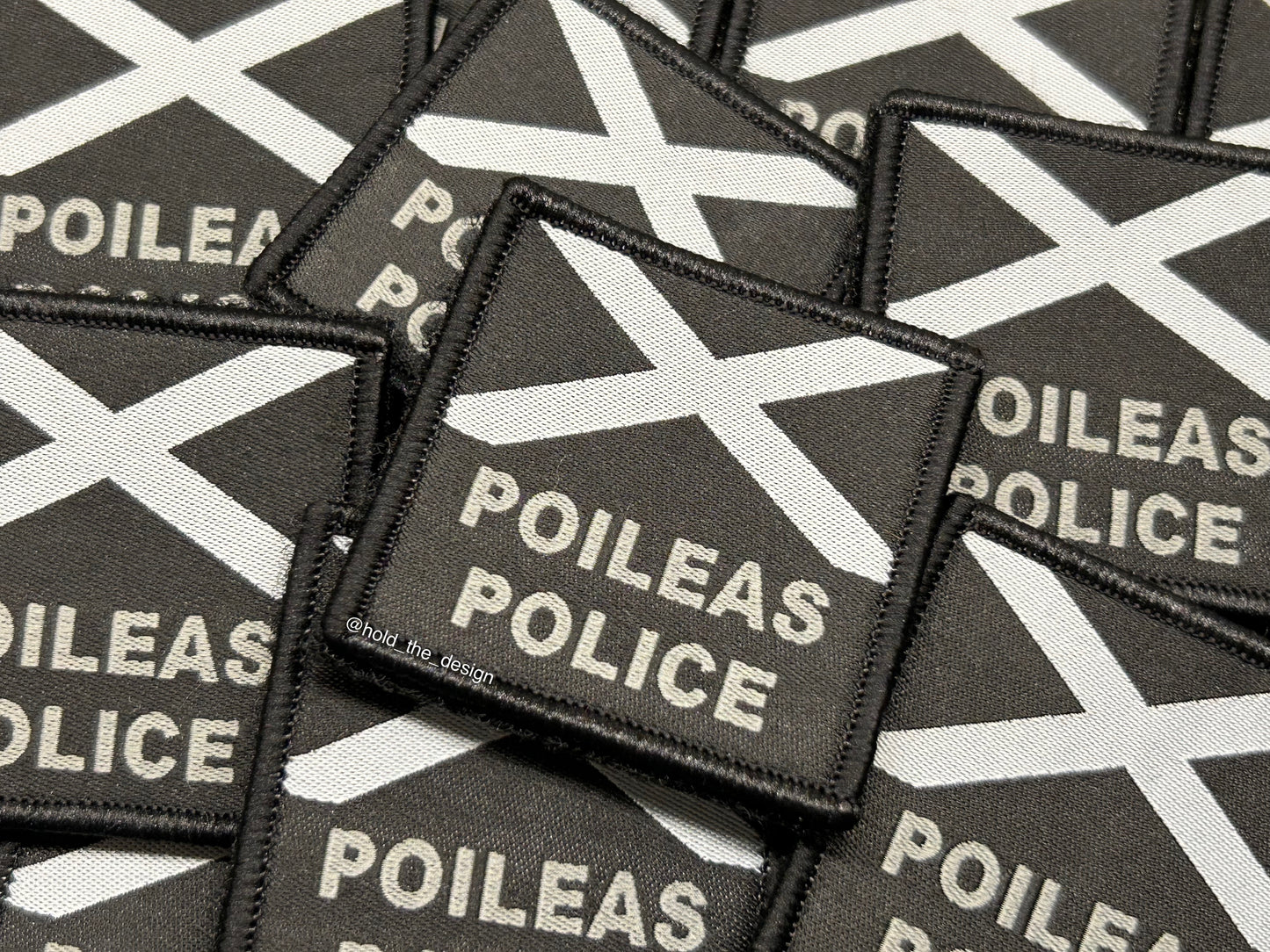 Scotland Police Poileas Subdued Patch