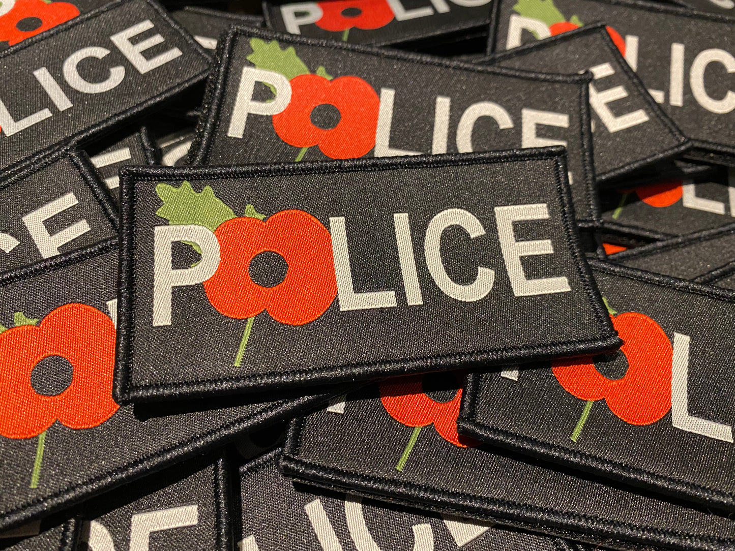 Poppy Police Patch