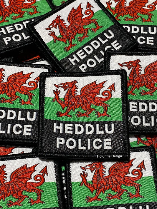 Wales Police Heddlu 5x5cm - Colour
