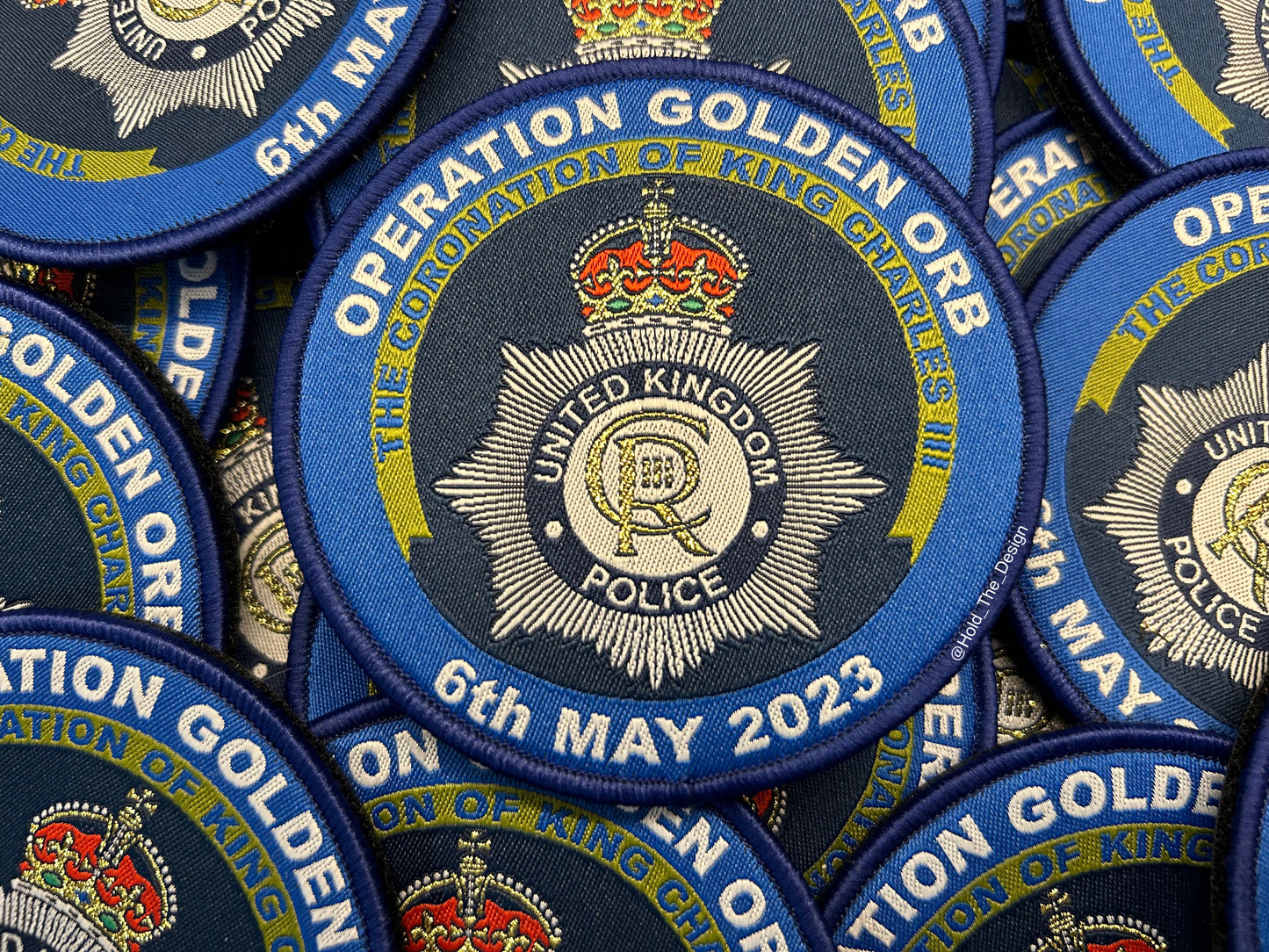 Operation Golden Orb - UK Police Patch
