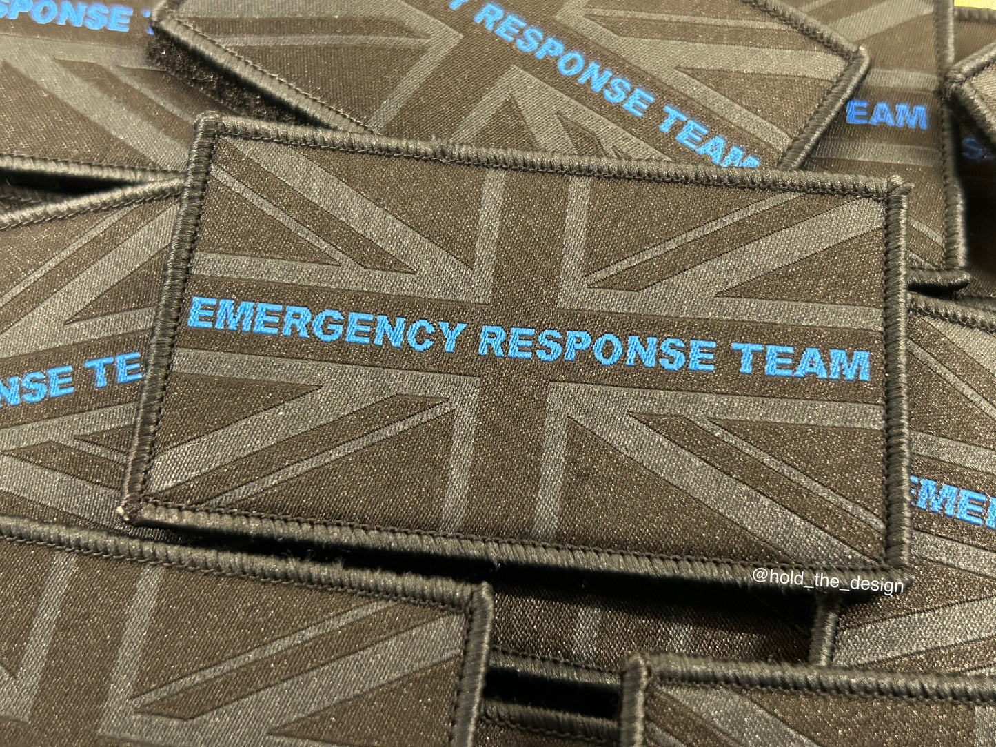 Emergency Response Team Union Flag Patch